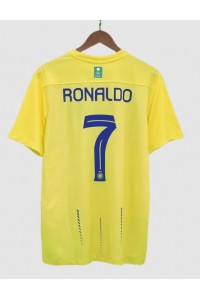 Al-Nassr Cristiano Ronaldo #7 Jalkapallovaatteet Kotipaita 2023-24 Lyhythihainen